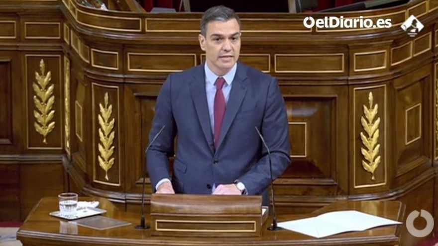 Pedro Sánchez en el Congreso de los Diputados