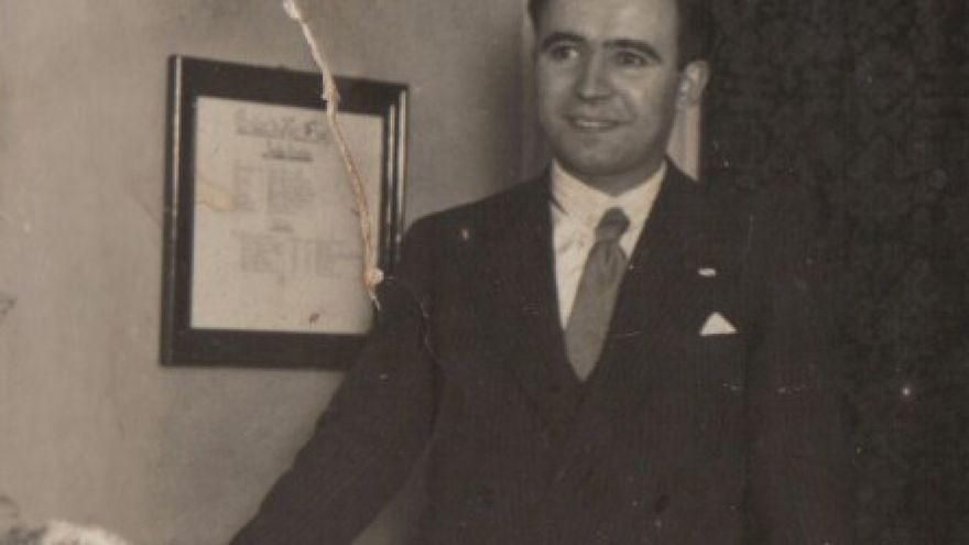 Alexandre Bóveda, en una imagen extraída de la Revista Murguía