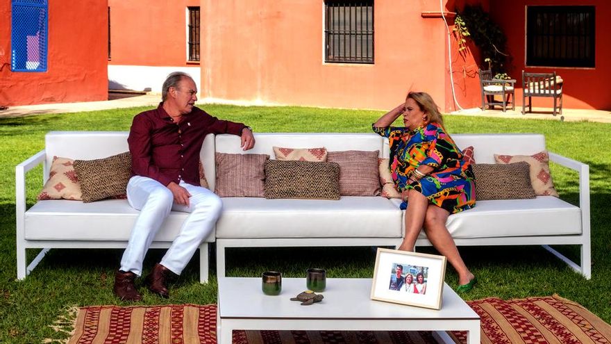 Bertín con Carmina Barrios en 'Mi casa es la tuya'