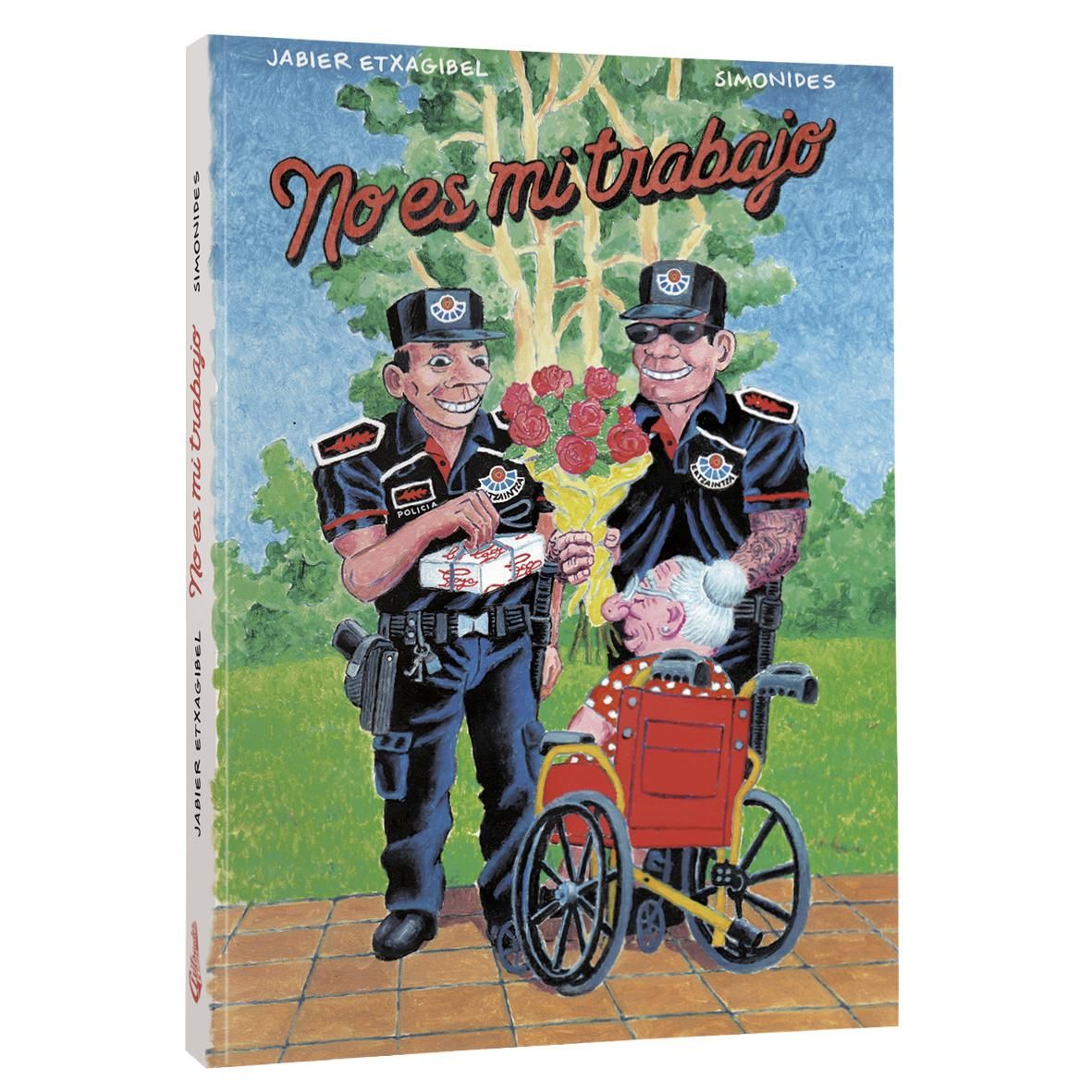 Portada de 'No es mi trabajo', la novela gráfica de Jabier Etxagibel y Simónides