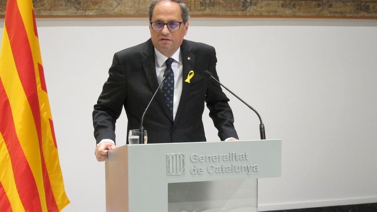 Torra presentará una querella contra Bono por acusarlo de acercarse a "planteamientos nazis"