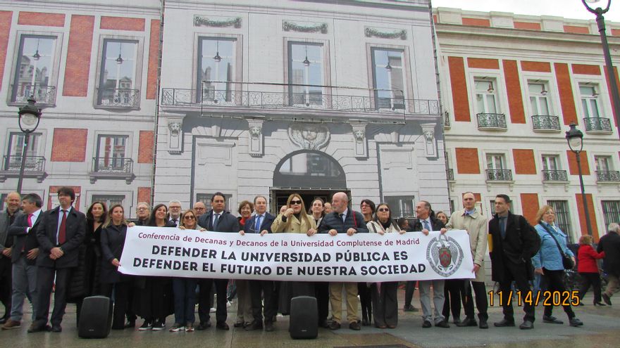Los decanos de la Complutense exigen a Ayuso fondos para la educación pública: "Necesitamos una financiación realista"