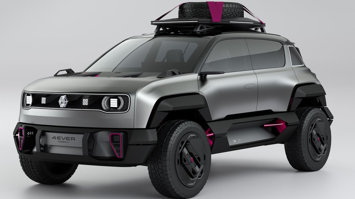 El 'show car' 4Ever Trophy de Renault.