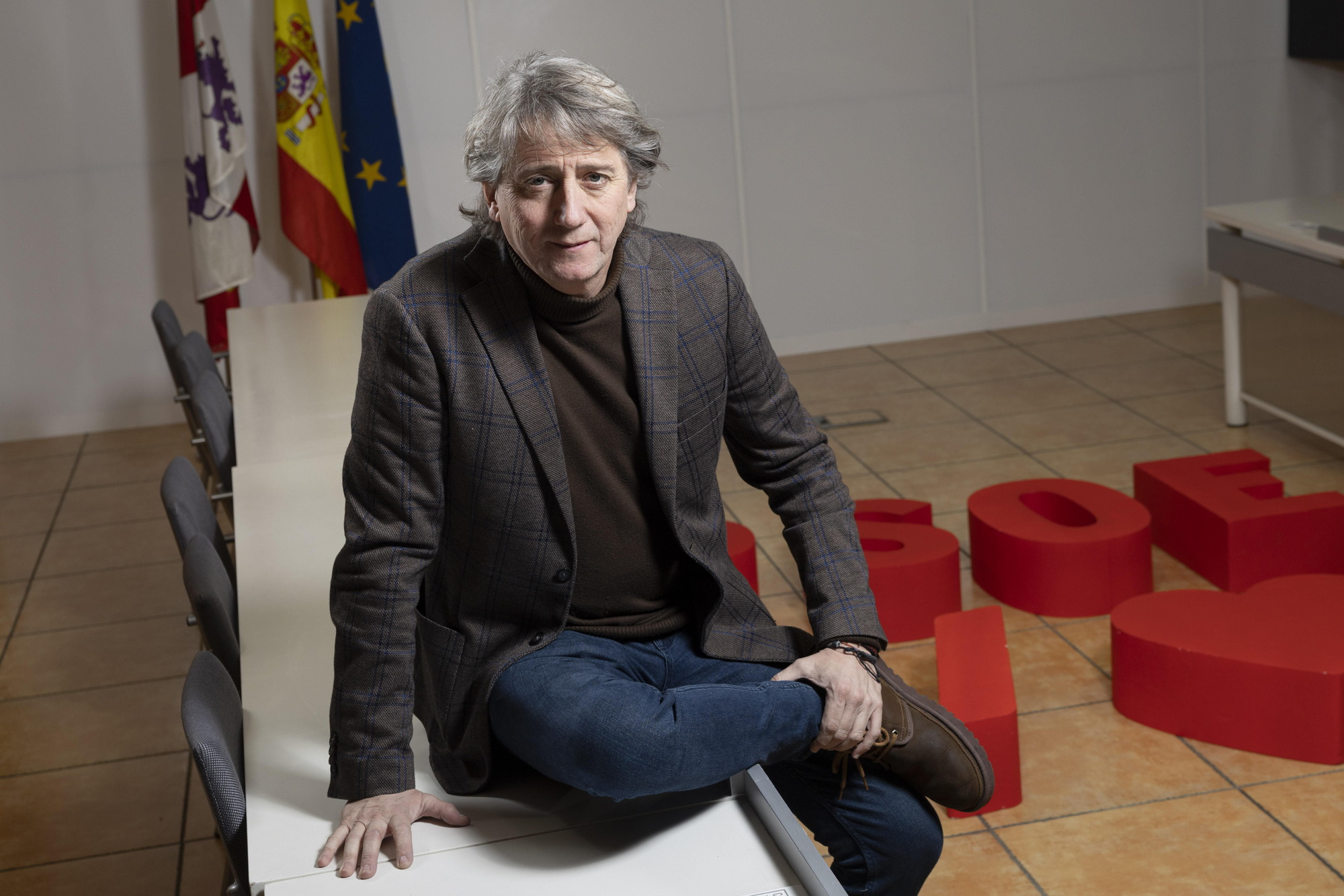 El candidato del PSOE a la Presidencia de la Junta de Castilla y León, Carlos Martínez.