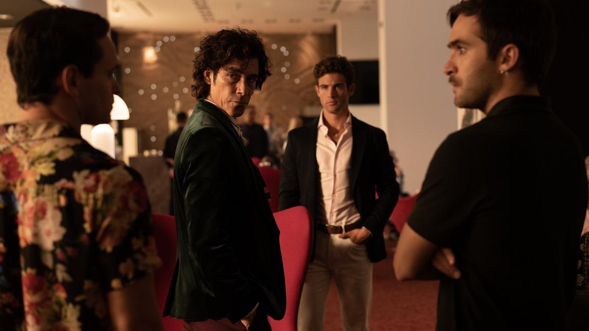 Otro momento del rodaje de 'La suerte'.