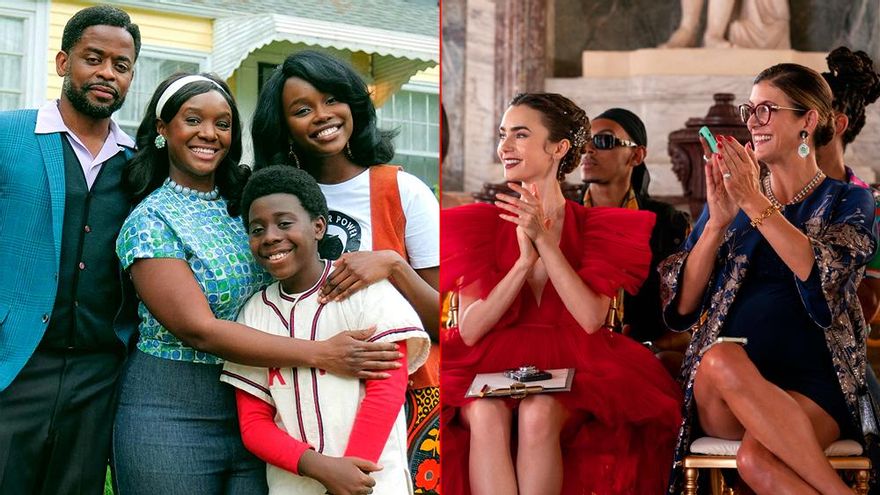 Las series de la semana reviven 'Aquellos maravillosos años' con 'Emily in París'