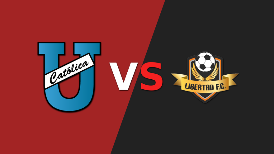 EN VIVO: U. Católica (E) y Libertad quieren romper el 1-1 en la segunda mitad