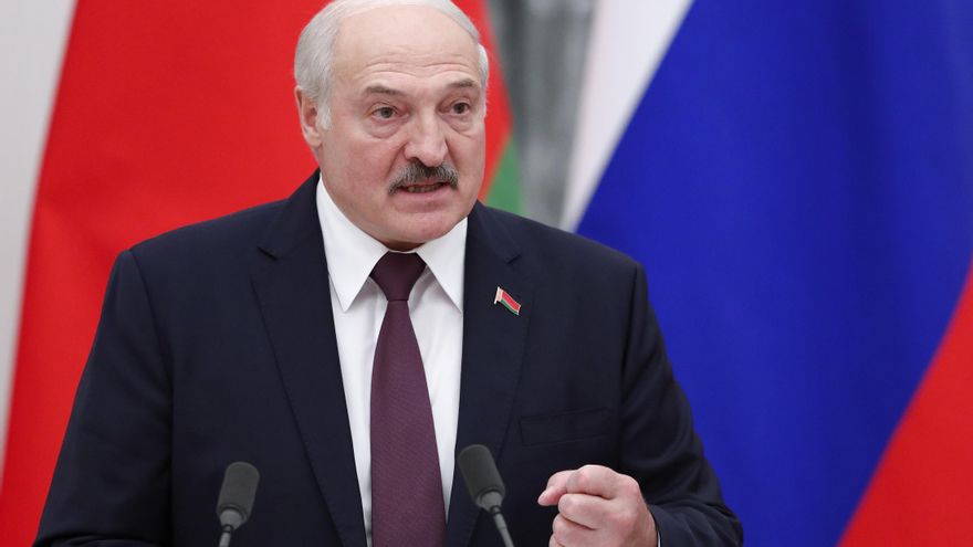 Imagen de archivo del presidente de Bielorrusia, Alexandr Lukashenko. EFE/EPA/SHAMIL ZHUMATOV/POOL