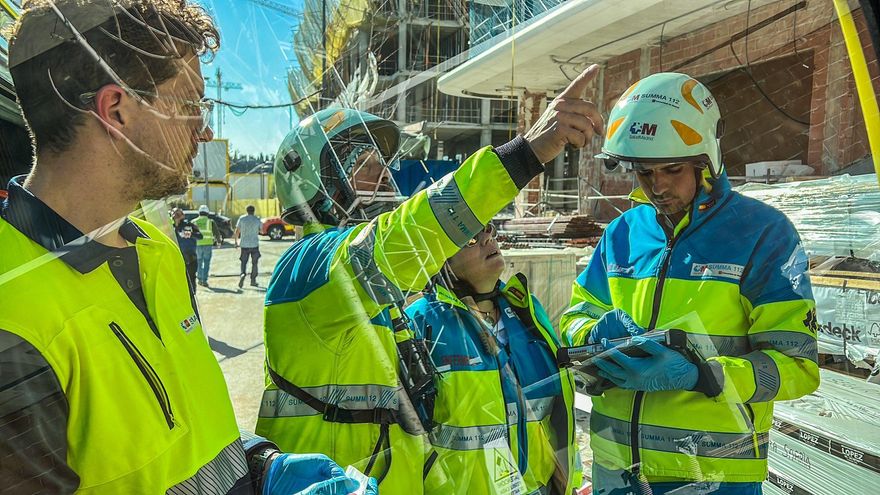 Muere un trabajador de 37 años al caer de un andamio en las obras de la Operación Mahou-Calderón