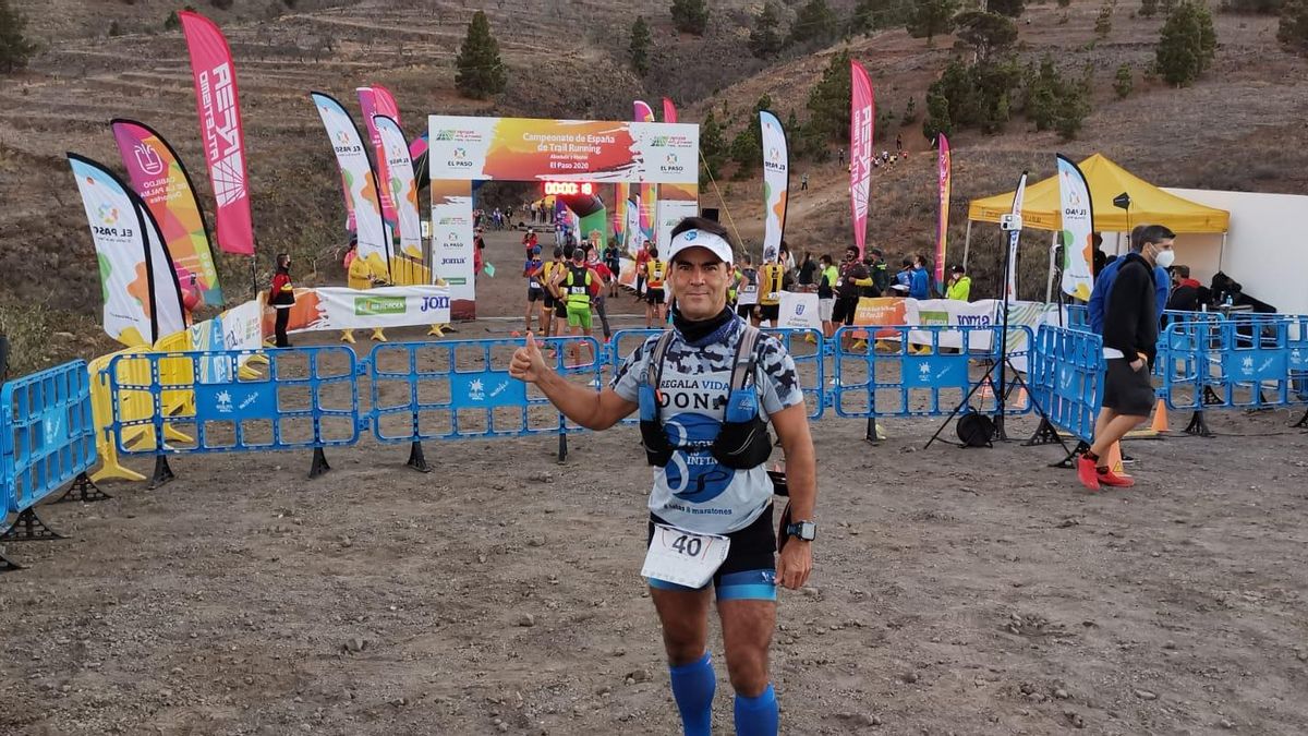 La iniciativa 'Desafío 8 islas, 8 maratones, regala vida' participa este sábado en el Sexto Campeonato de España de Trail Running Absoluto y Máster.