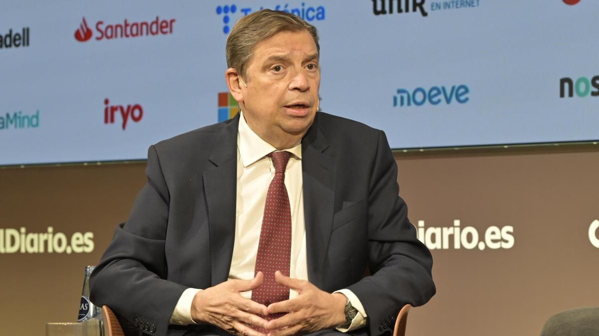 Luis Planas, ministro de Agricultura, Pesca y Alimentación