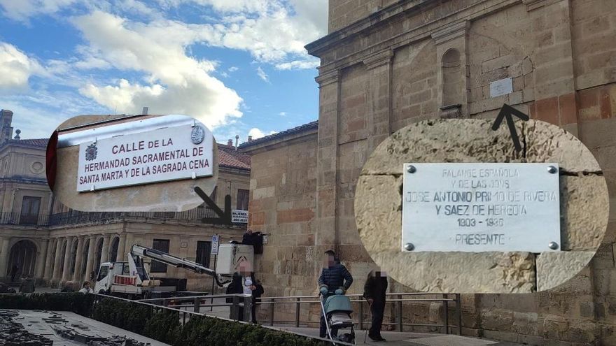 El Ayuntamiento, en vez del Obispado, quitará la placa de homenaje a Primo de Rivera de una iglesia en el centro de León