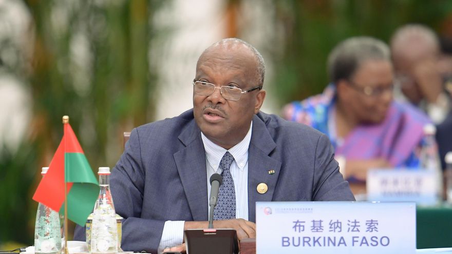 El presidente de Burkina Faso, Roch Marc Christian Kaboré