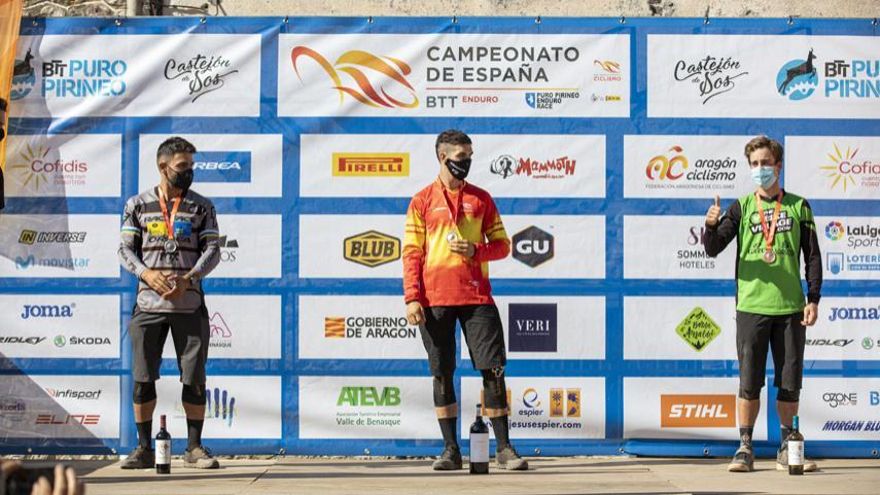 Édgar Carballo, subcampeón de España de Enduro