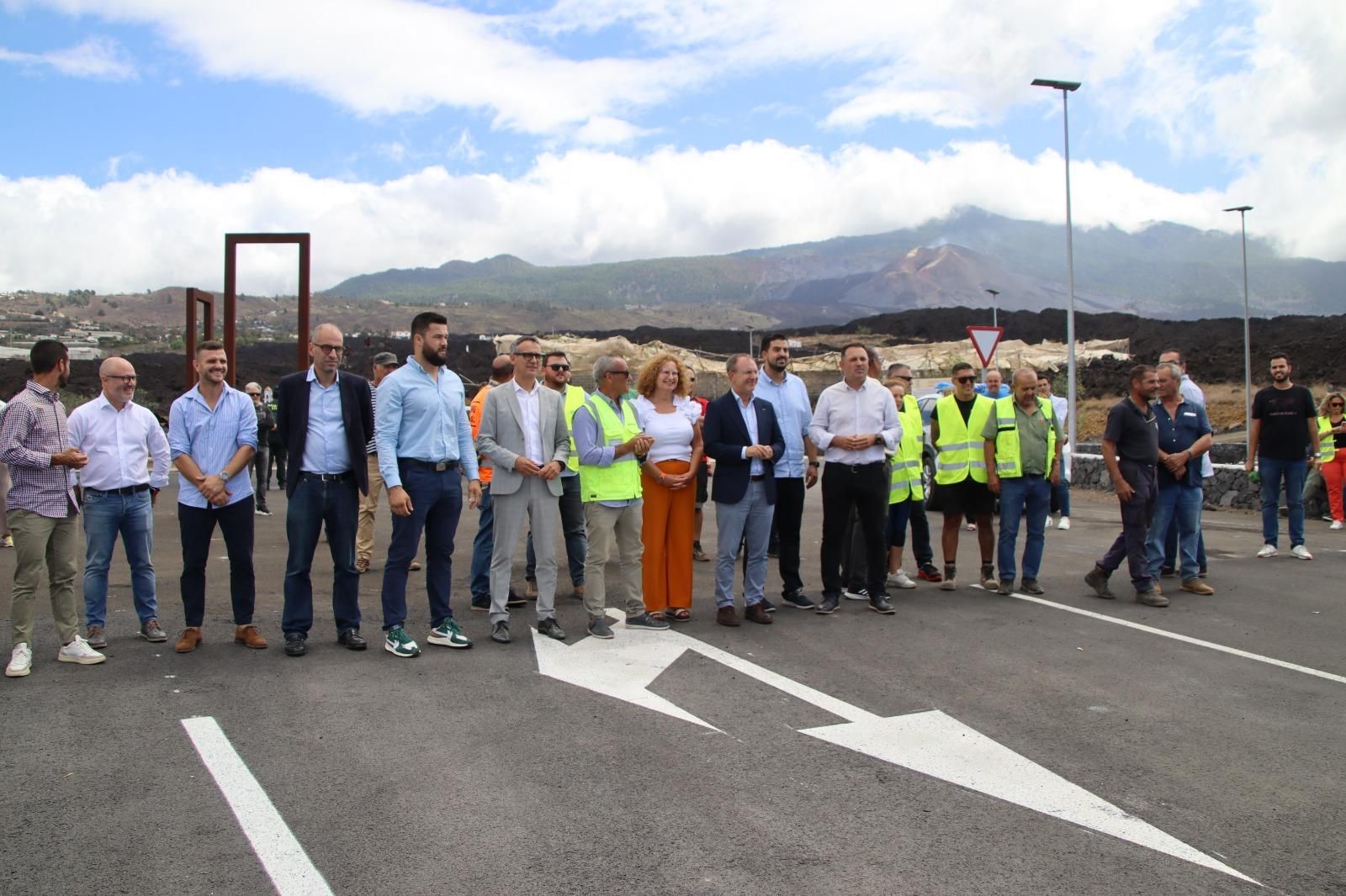 El Cabildo pone en uso la carretera de La Laguna-Las Norias, “punta de lanza de la recuperación”.