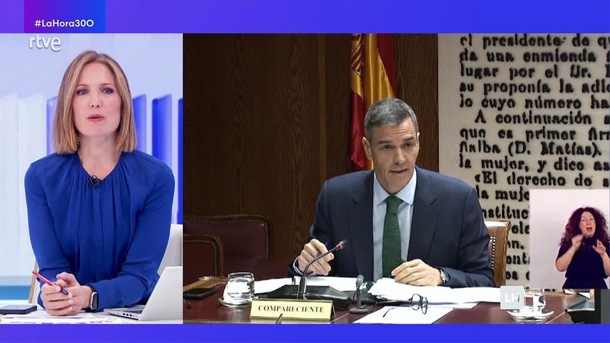 La 1 de RTVE arrasó con más del 20% como cadena preferida para seguir la comparecencia de Sánchez en el Senado