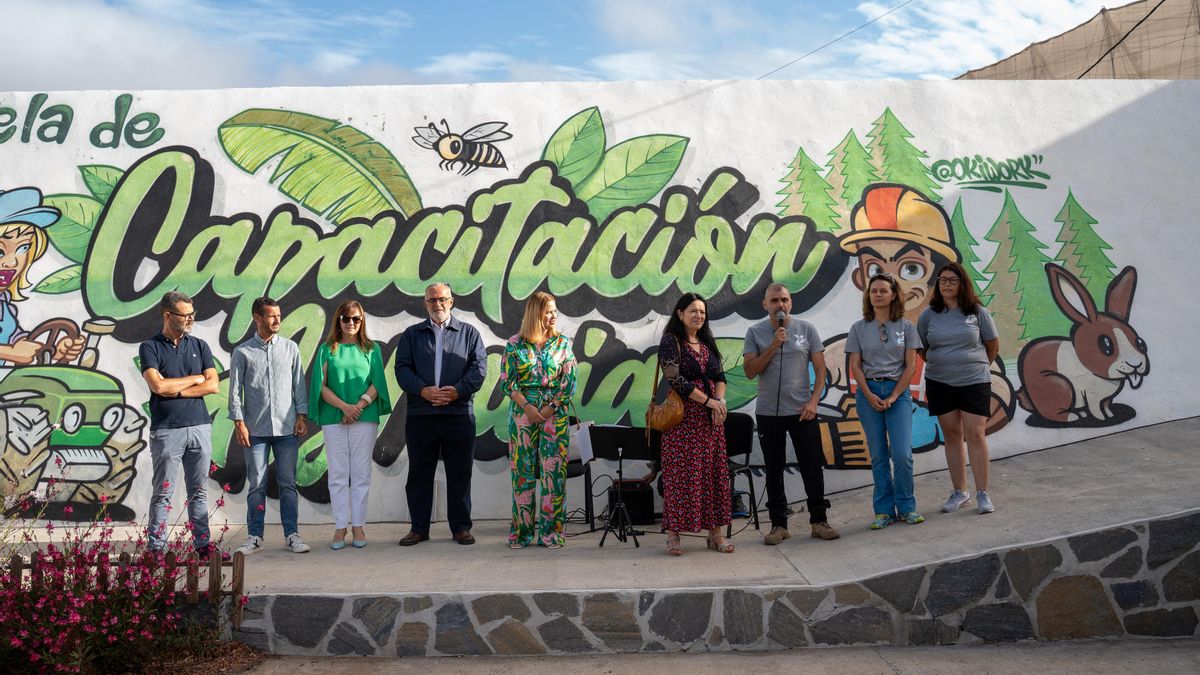 Acto de apertura del curso 2025-2026 en la Escuela de Capacitación Agraria de Los Llanos de Aridane.
