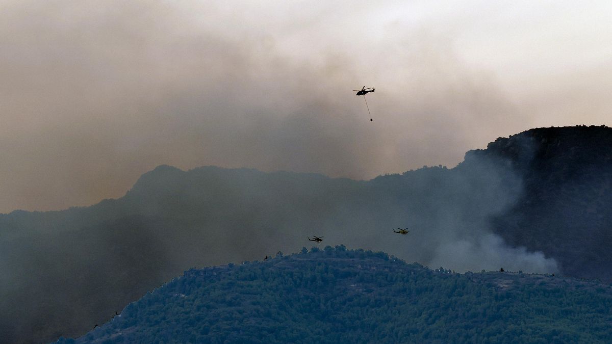 Última hora sobre los incendios en España: el fuego avanza en Picos de Europa y Castellón