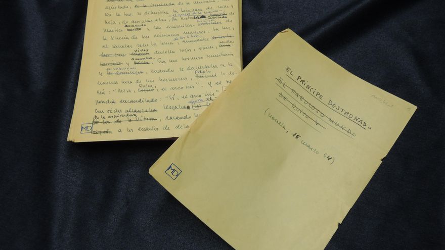 El manuscrito de "El príncipe destronado"