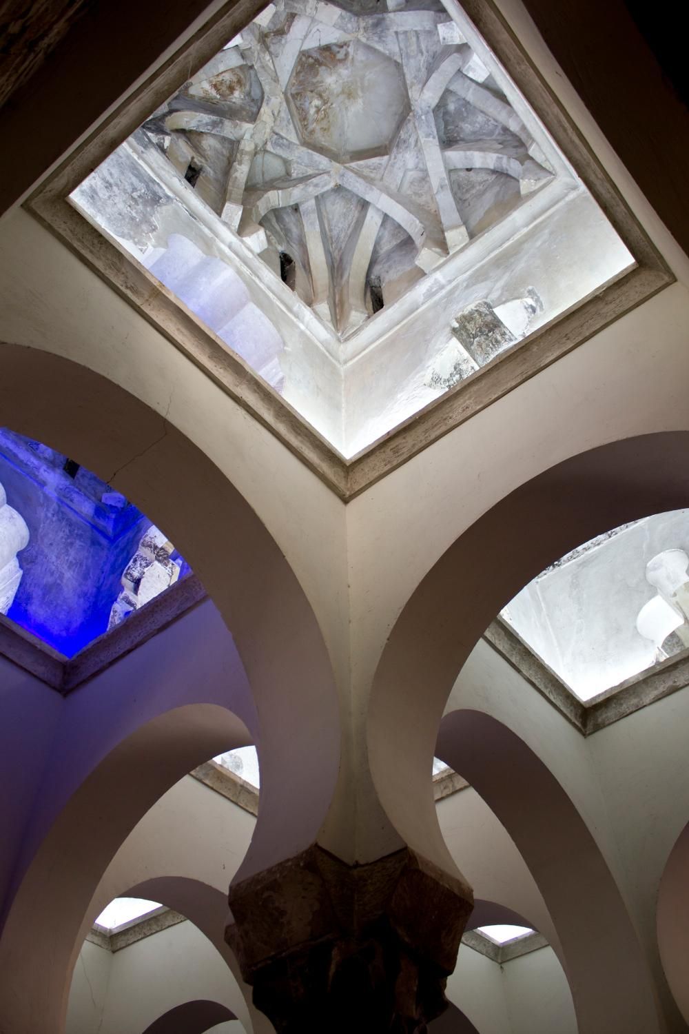 Bóveda en la Mezquita del Cristo de la Luz.