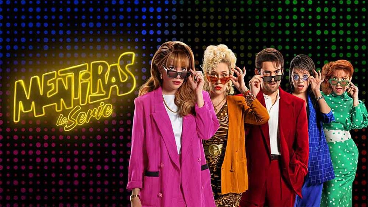 Cartel de la serie 'Metiras'