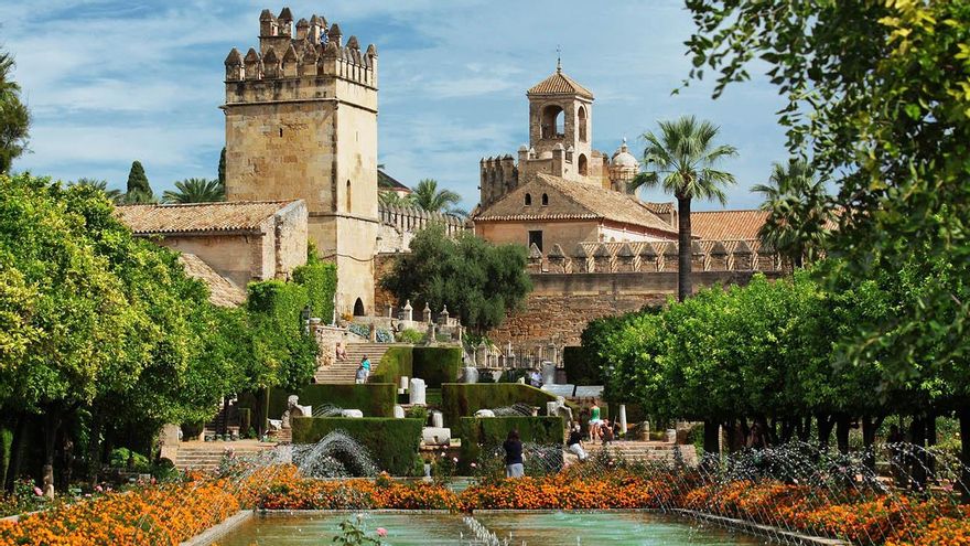El Alcázar de los Reyes Cristianos, en Córdoba.