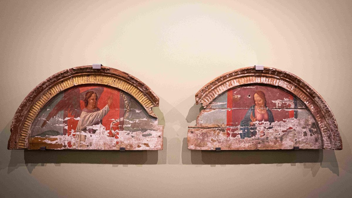 'La Anunciación’, obra procedente de la iglesia de Pareja (Guadalajara)