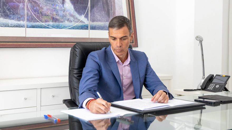 El presidente del Gobierno, Pedro Sánchez.
