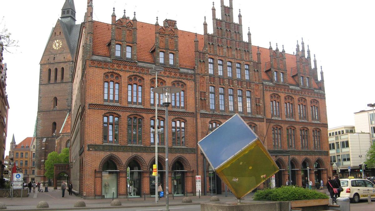 Ayuntamiento viejo de Hannover.