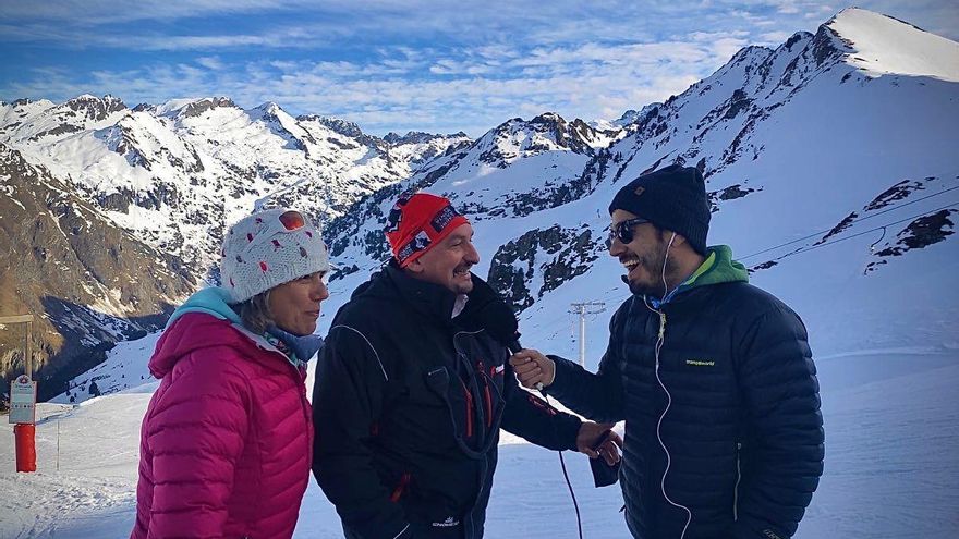 Entrevista a los responsables de la estación de Artouste