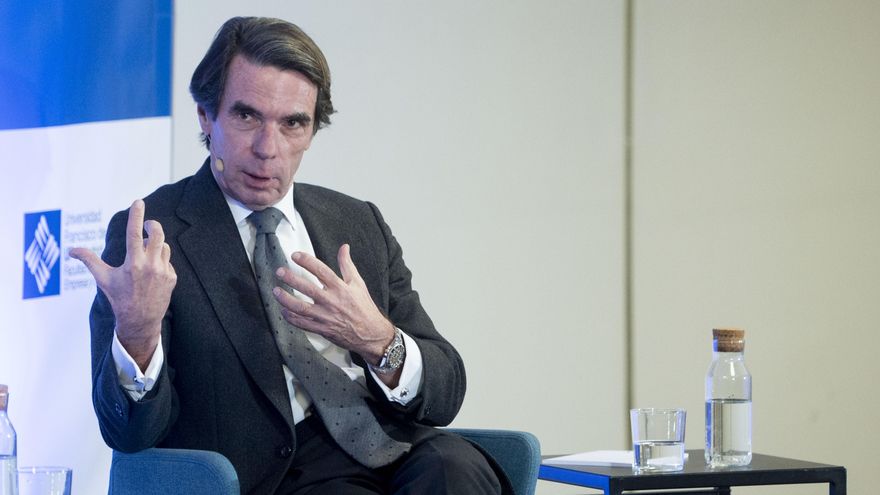 El expresidente del Gobierno y presidente del Instituto Atlántico de Gobierno, IADG, José María Aznar.