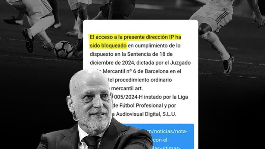 Un fin de semana con los bloqueados por Tebas y LaLiga: "Es una impotencia total. Internet está secuestrado"