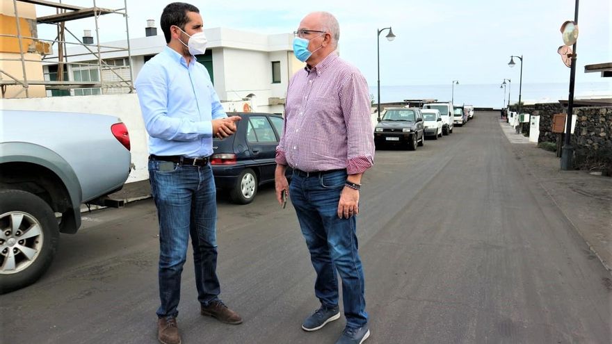 El Consejo de Aguas invierte casi 52.000 euros en la ampliación de la red de riego del sector Arenas Blancas-Los Corraletes, en Breña Baja