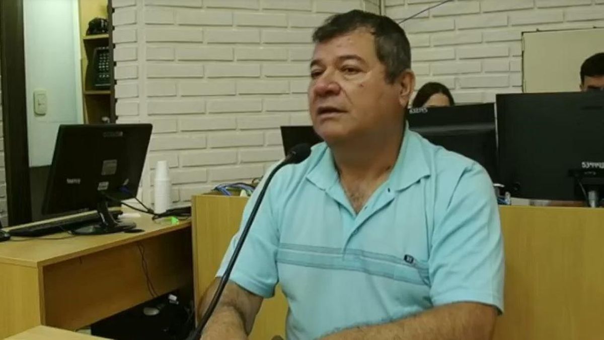 Emerenciano Sena, en el juicio por el femicidio de Cecilia Strzyzowski.