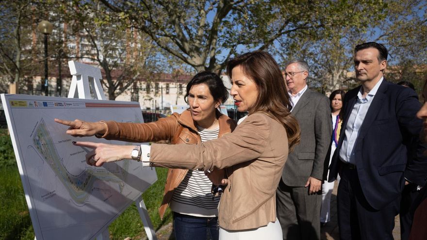 Zaragoza gasta 230.000 euros solo en seis meses en 'vender' en medios las obras del Huerva, una tercera parte antes del 8-F