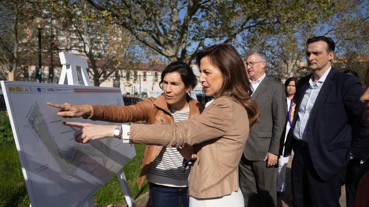 Zaragoza gasta 230.000 euros solo en seis meses en 'vender' en medios las obras del Huerva, una tercera parte antes del 8-F