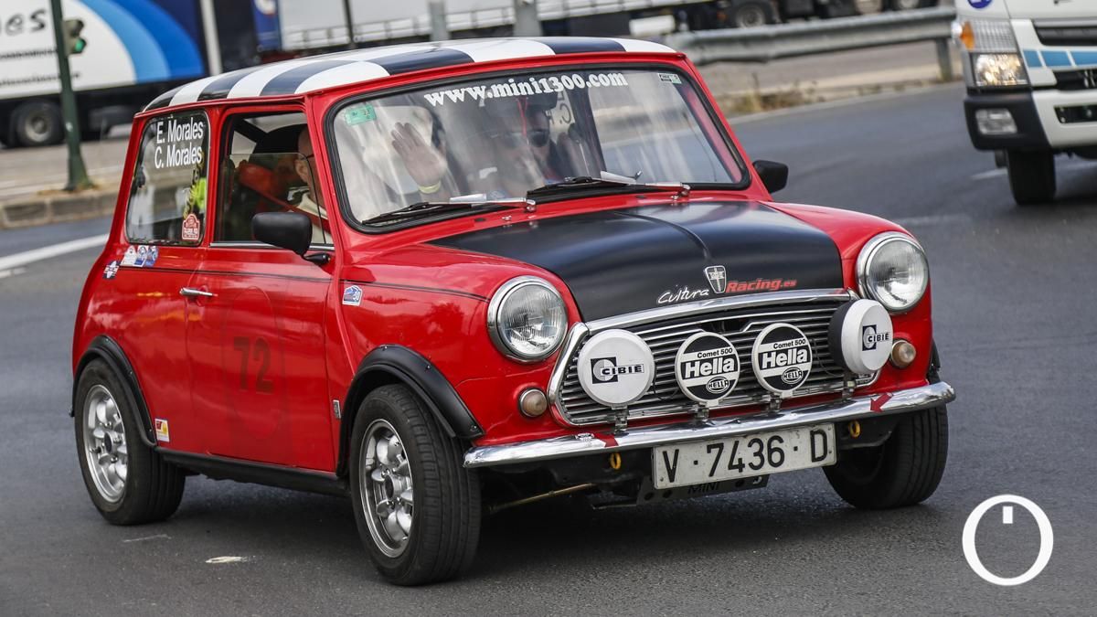 Parque cerrado del XXXVIII Rallye Sierra Morena