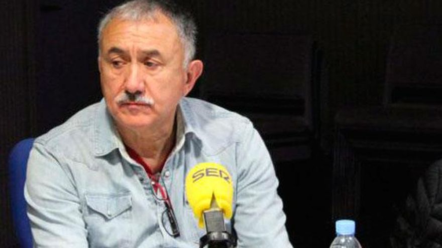 El secretario general de UGT, Pepe Álvarez