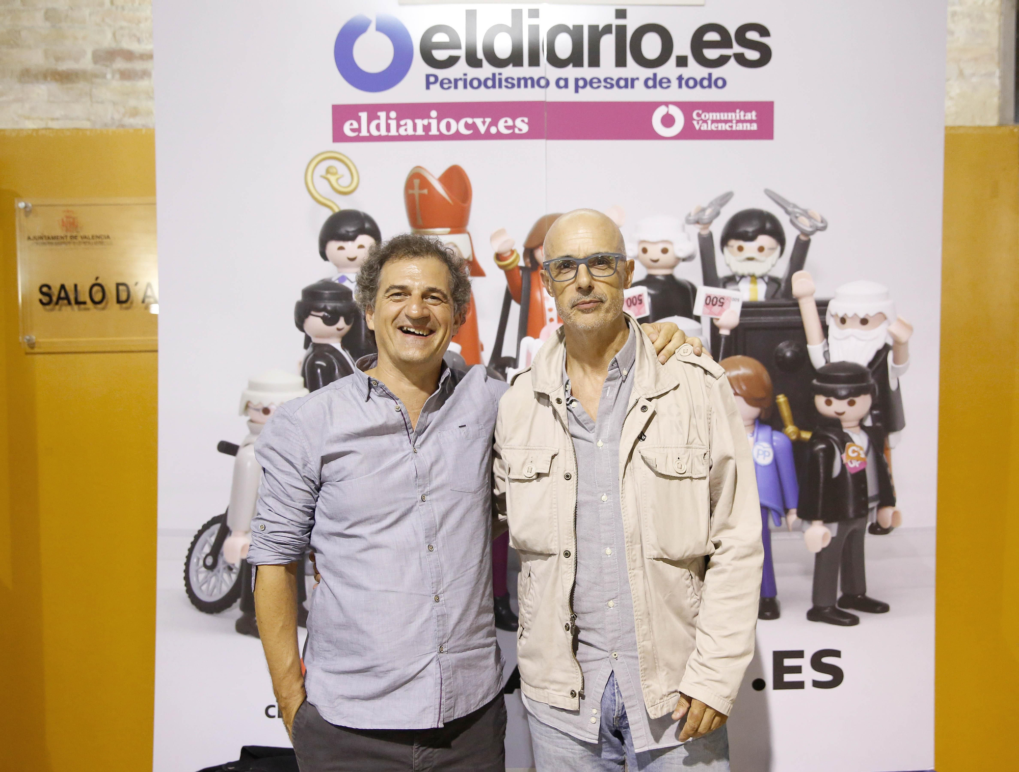 Algunos de los asistentes al acto