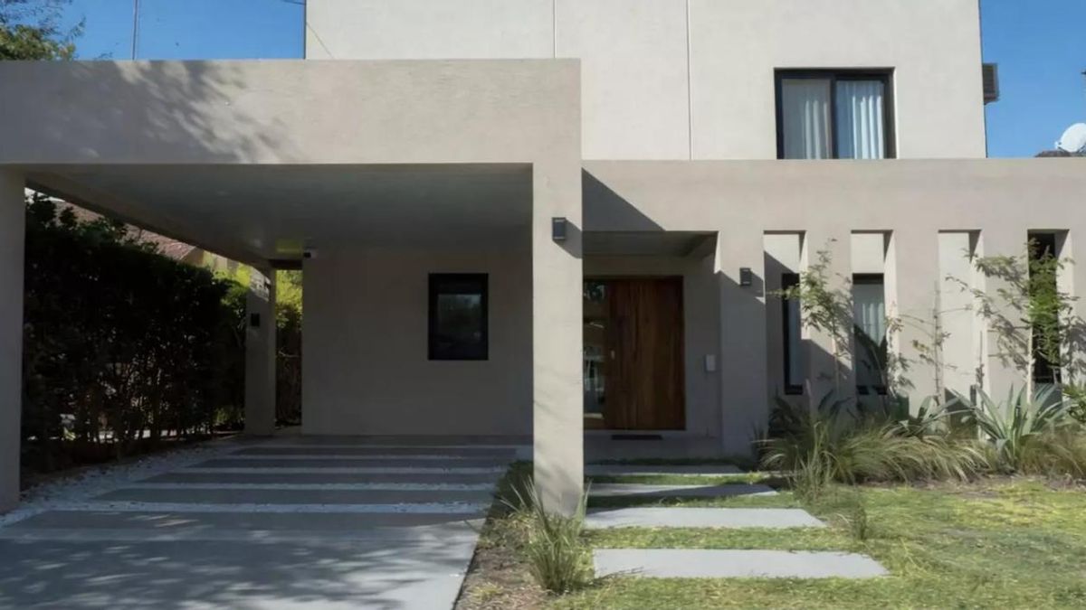 La casa en el country Indio Cua, en Exaltación de la Cruz, de la esposa de Adorni.