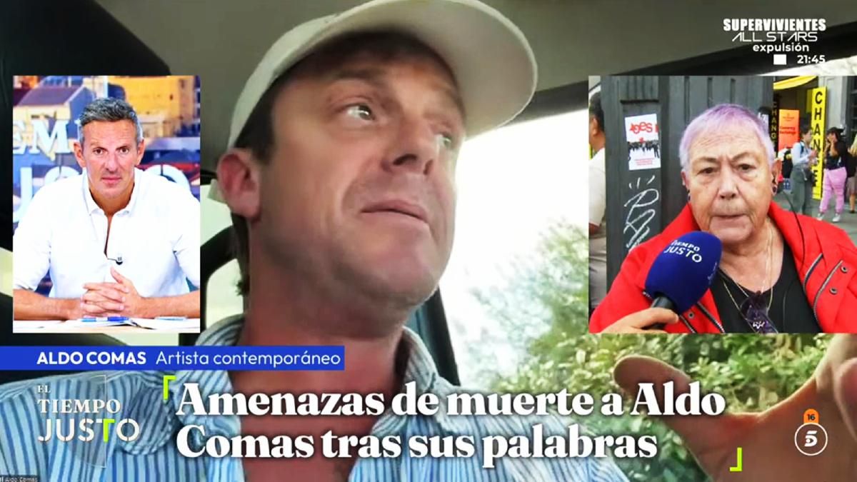 'El tiempo justo' mantiene su confianza en el polémico Aldo Comas, que responde a las amenazas: "Es la nueva ETA, la ETA woke"