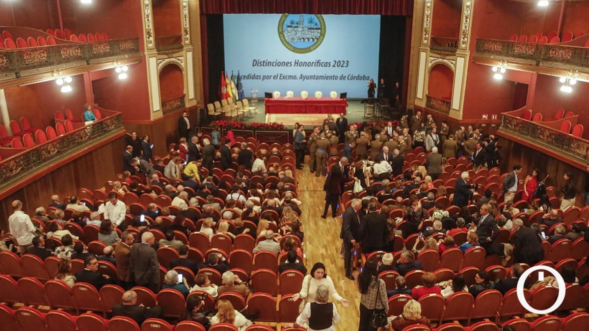 Acto de entrega de las Medallas de la Ciudad concedidas por el Ayuntamiento de Córdoba