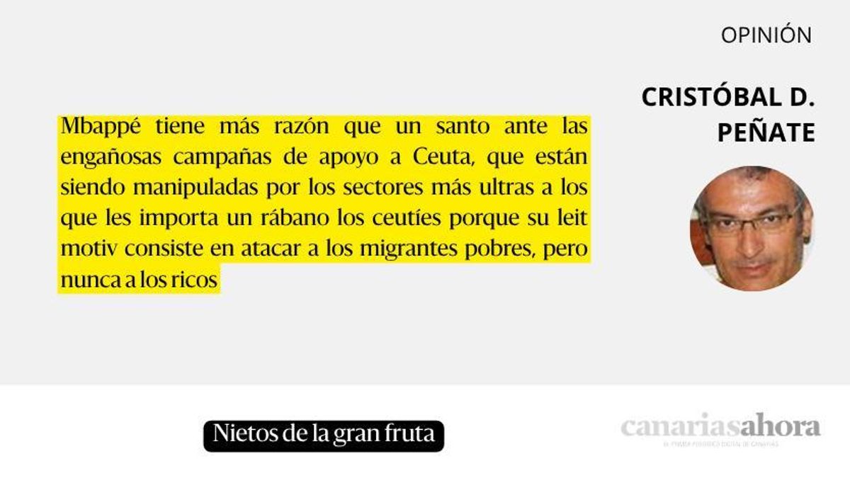 Nietos de la gran fruta