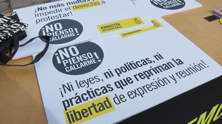 La 'ley mordaza' cumple diez años sin derogación a la vista tras recaudar más de 1.000 millones en multas