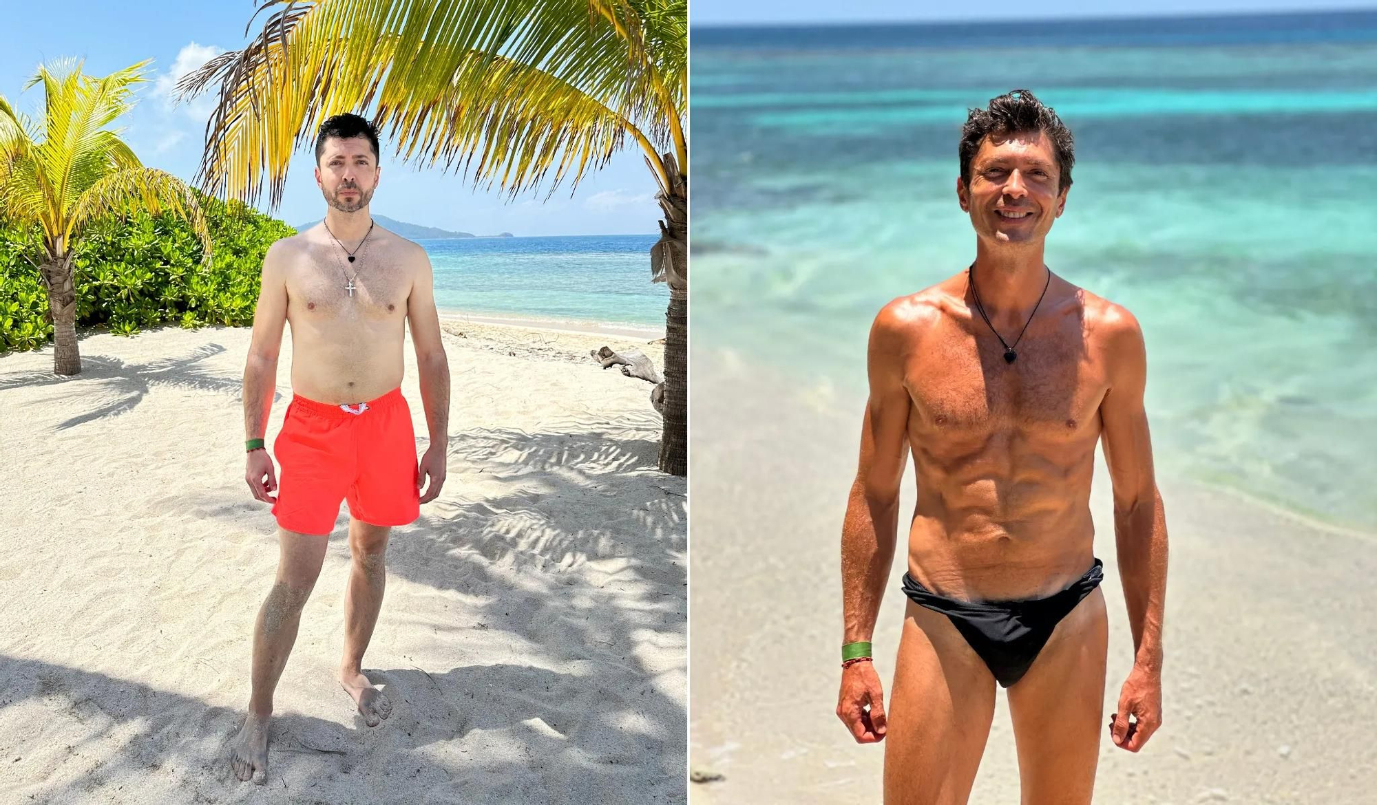 Antes y después de Ángel Cristo en 'Supervivientes'