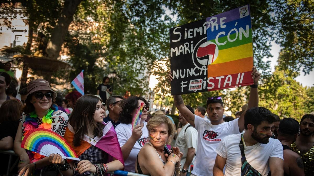 La manifestación del Orgullo LGTBI, en imágenes