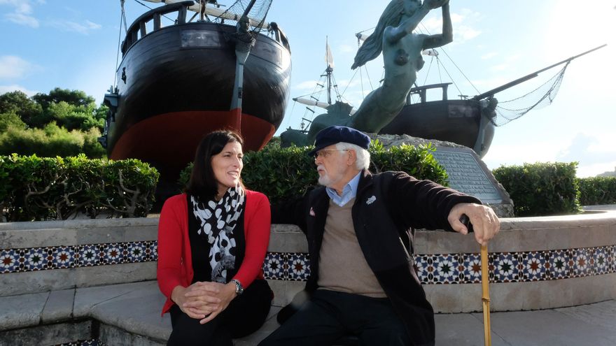 Archivo - Gema Igual con Vital Alsar.-ARCHIVO