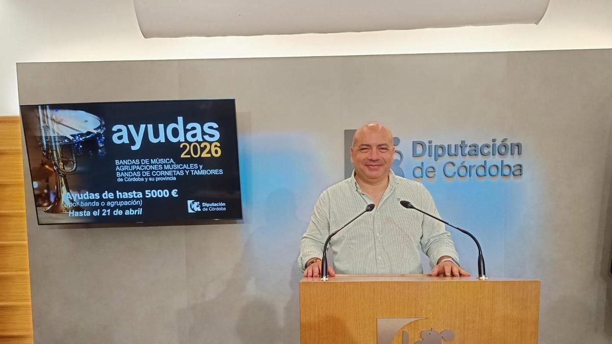 La Diputación ayuda con 550.000 euros a 118 bandas y agrupaciones musicales de la provincia