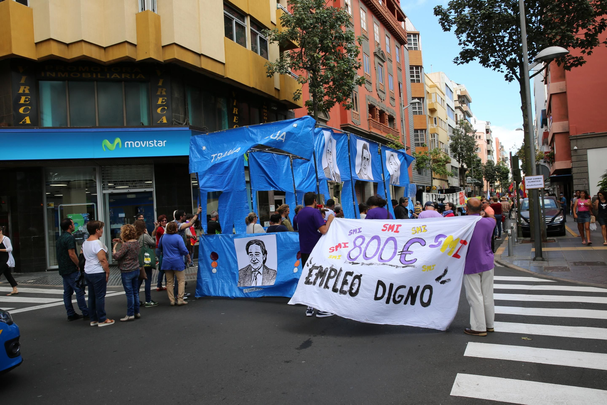 Marcha por la dignidad en Las Palmas de Gran Canaria. Alejandro Ramos.