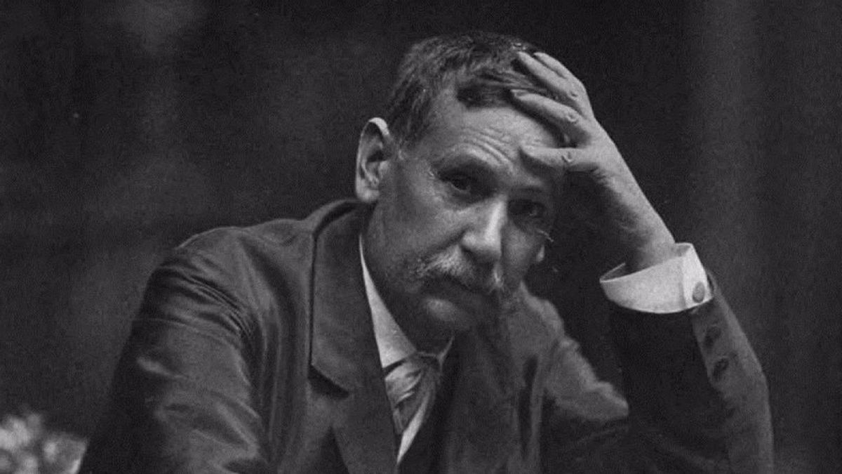 El escritor Benito Pérez Galdós.